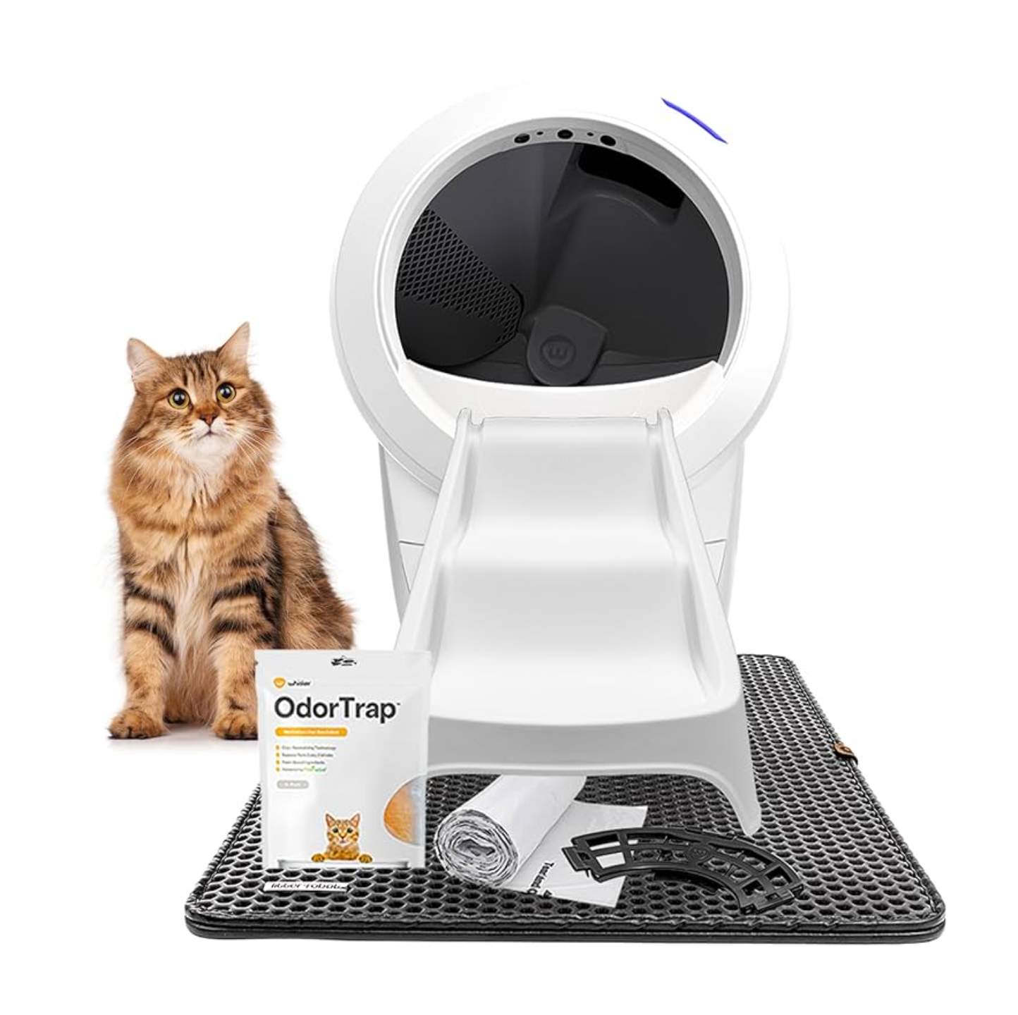 Litter-Robot 4 Automatic Self-Cleaning Cat Litter Box, White