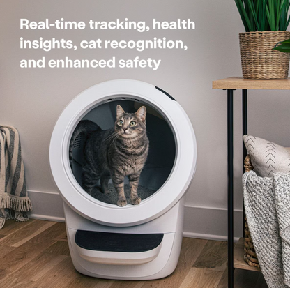 Litter-Robot 4 Automatic Self-Cleaning Cat Litter Box, White